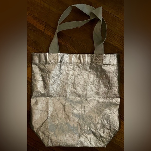 Athleta Handbags - Athleta Reusable Shopping Bag Silver